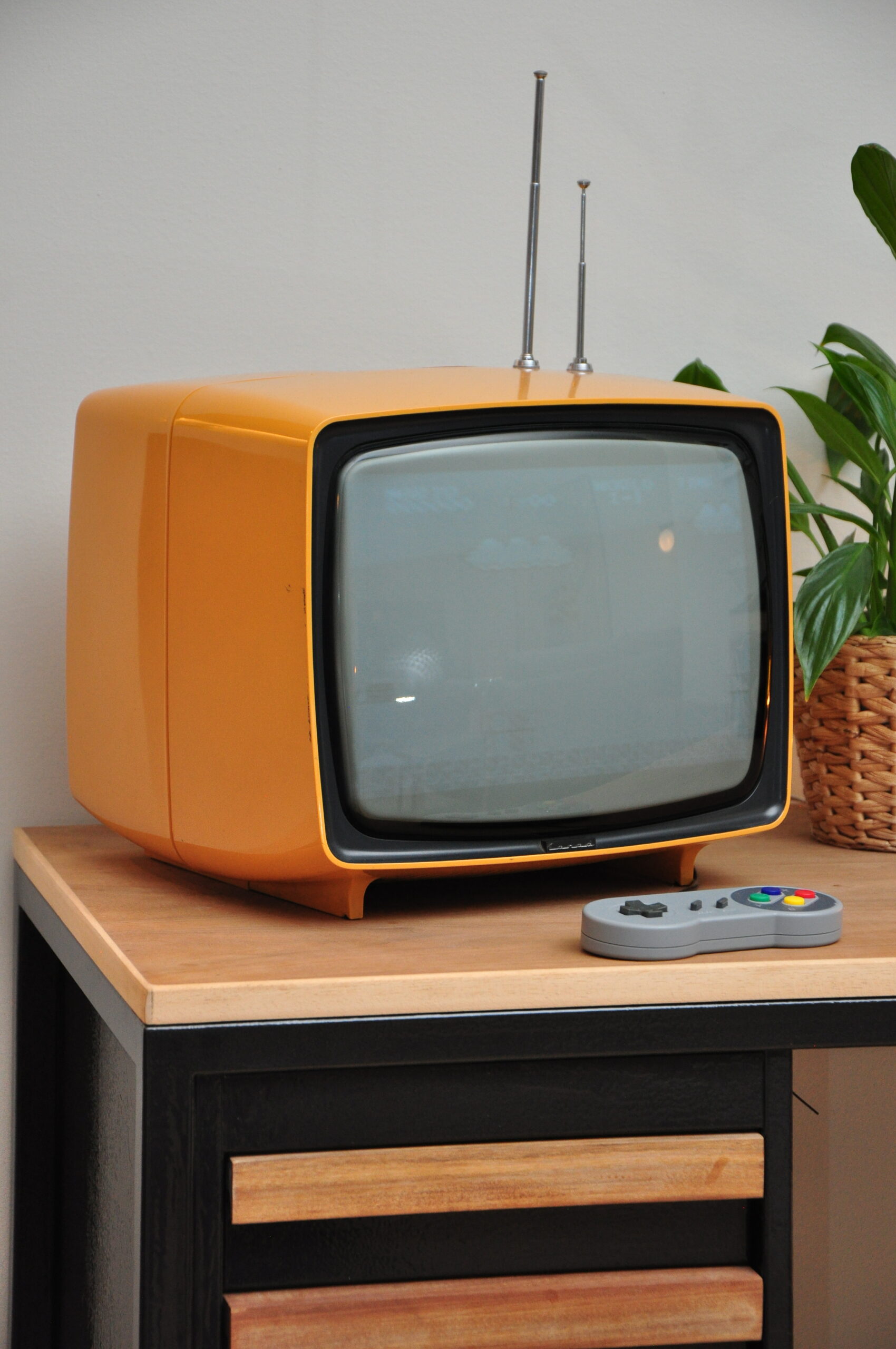 Vintage gaming console
